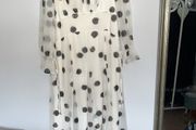 Lipsy Dress, absolutely stunning, s16. Long sleeves, back zip, open at top quarter