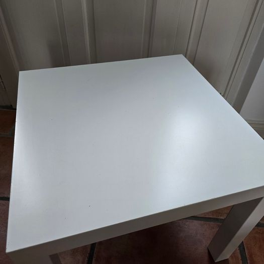White table for child.