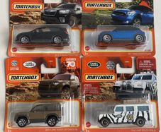 Mini Countryman, Land Rover Defender/ Gen II - Matchbox Cars