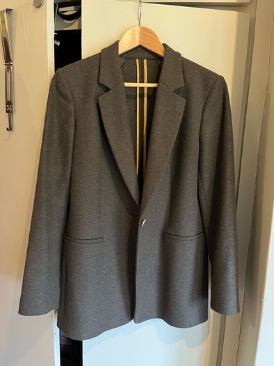 Massimo Dutti dark green blazer 12