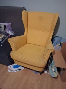 ikea wing armchair