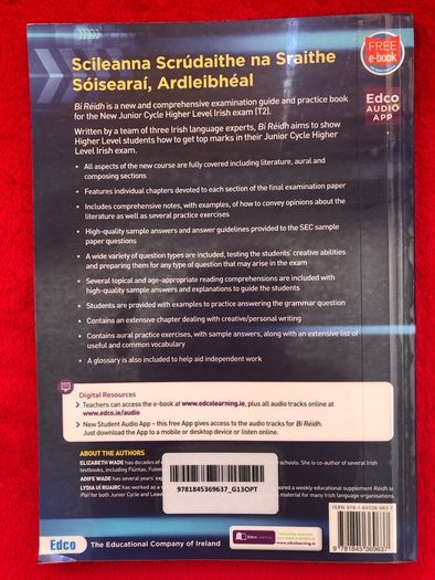 Bi Reidh Secondary School, Schoolbook