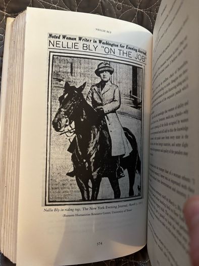 First Edition Nellie Bly Daredevil Reporter Feminist Book
