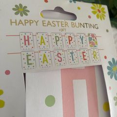 ShabbyChic Brand New Letter Easter Bunting Free Accessories comes with it