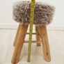 Fluffy stool.  Designers, elegant stool. Image 6