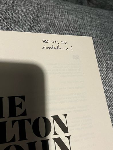 Brand New 'Me' Elton John Book