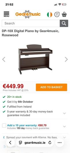 Digital piano