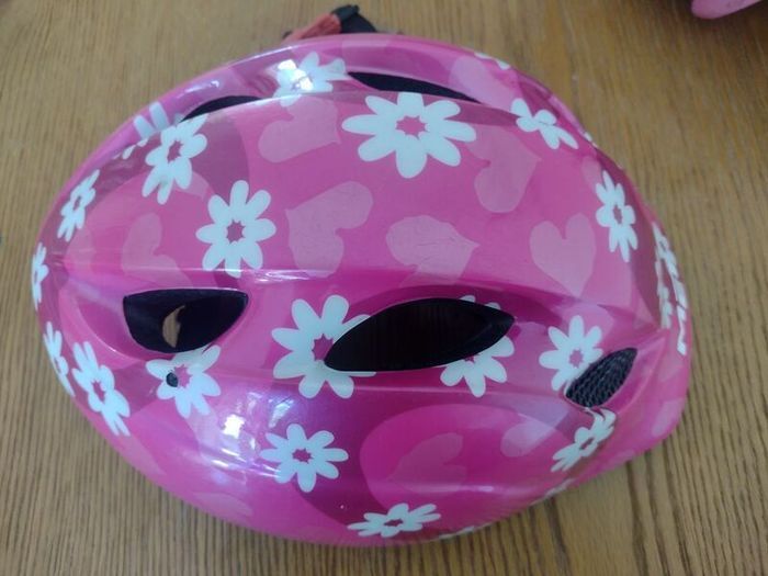 4 Bike Helmets - 2 Adult + 2 Kids Helmets