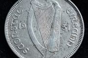 Ireland - 1931 - Shilling - Bull - Silver - KM.6 - [2755]