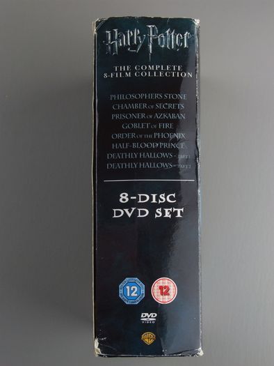 Harry Potter The Complete 8-Film Collection DVD