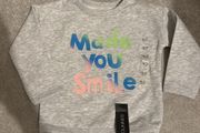 new - long sleeve top size 18-23 months
