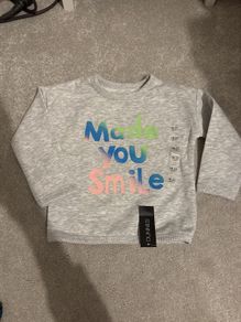 new - long sleeve top size 18-23 months