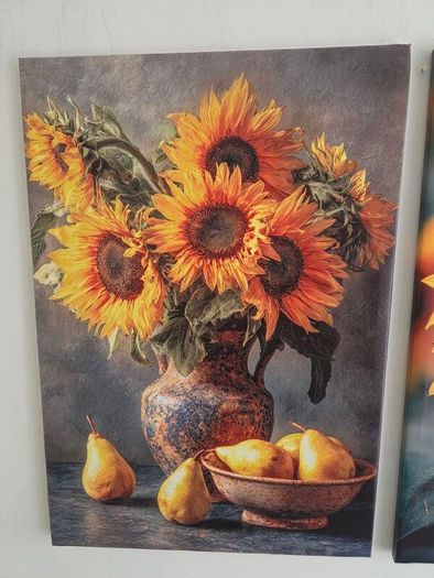 3 framed large canvas
