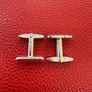 Sterling Silver Picture Cufflink Image 2