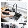 85cm Kitchen Top Mount Single Bowl Sinks Image 2