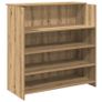 Reception Desk Artisan Oak 100x50x103.5 cm Engineered Wood Image 2