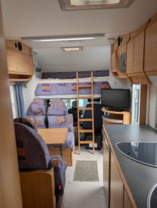 2.8td Knauss motorhome 6 berth LHD