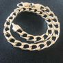 sterling silver flat link bracelet Image 5