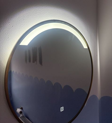 Bathroom Mirror with Touch Light