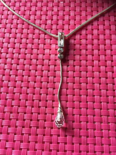 Silver necklace and Pendant