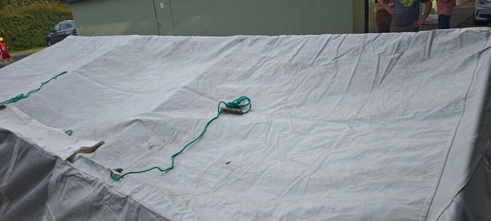 gazebos/mess tents.
