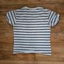 Aje Designer Sequin Striped T-Shirt Image 8
