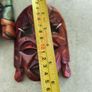 Set Of 3 Vintage African Mask Hand Made At Eastern Art Arcade One Is 8 Inches The Other A About 5 Inches Is Wall Deceore. Image 7