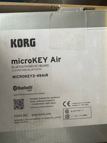 Korg microKEY Air 2 (49 key) Bluetooth MIDI