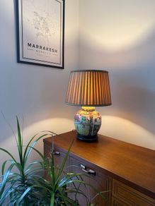Vintage Ginger Jar Lamp H56cm
