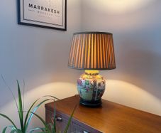 Vintage Ginger Jar Lamp H56cm