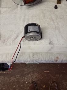 Electric scooter motor