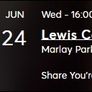 Lewis Capaldi - Marley Park - 2x Standing Tickets Image 2