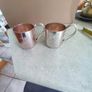 SET OF 2 Vintage 12oz. Aluminum Smirnoff Mule Mug Cup Made In Hong Kong Image 8
