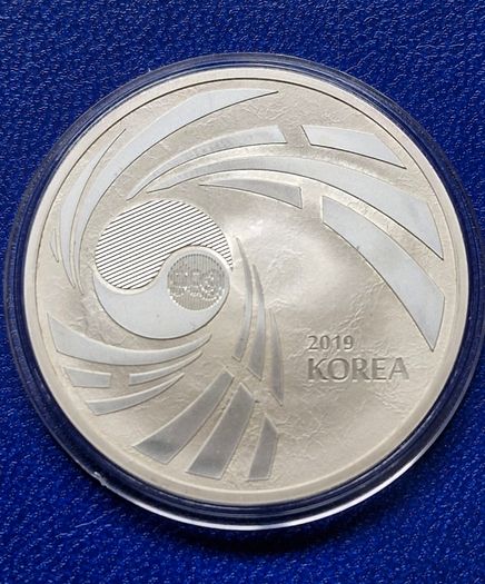 2019 South Korea 1 oz Silver K-Series Taekwondo
