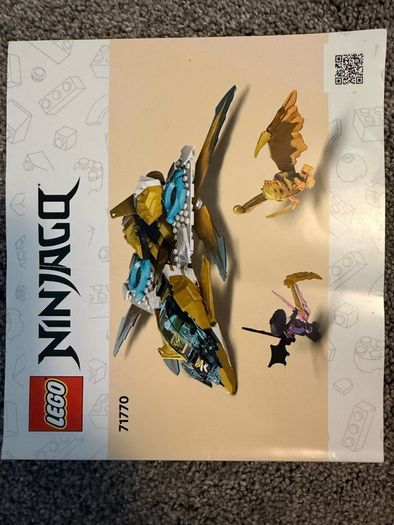 Lego Ninjago golden dragon jet