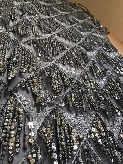 Dress Zara XS silver sequins