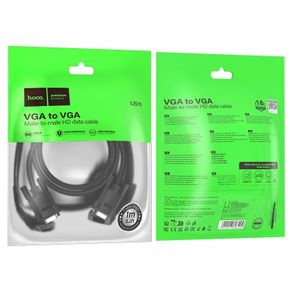 Hoco US11 High Definition VGA Male to VGA Male Cable L 1M