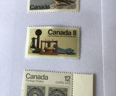 3 Canada Stamps