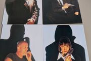 pulp fiction promo postcards