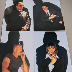 pulp fiction promo postcards
