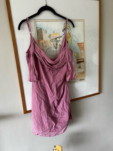 Reformation dress Doris in sugar plum