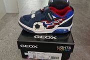 Geox Lights Trainers EU30 Soccer motif