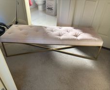 Dusky Pink Ottoman