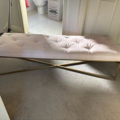 Dusky Pink Ottoman