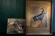 Copper embossed art