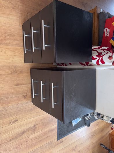 Black Chest of Drawers & Lockers