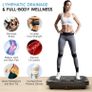 Vibration Plate Exercise Machine for Lymphatic Drainage with 199 Speeds & 7 Auto Programmes Image 3