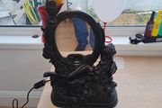 art nouveau lamp/mirror