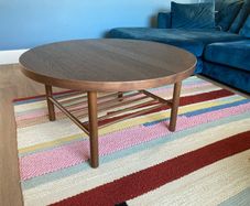 Listerby dark brown beech ikea coffee table