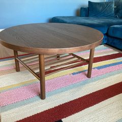 Listerby dark brown beech ikea coffee table